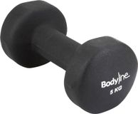 Bodyline Schokbestendige Gietijzeren Halter Van 5 Kg Met Neopreencoating