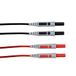 Chauvin Arnoux Meetsnoerenset 4mm-veiligheidsstekker 4mm-veiligheidsbus 1.5 m Rood, Zwart 1 set(s)