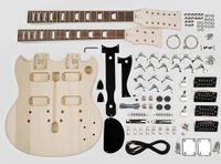 Boston KIT-DN-10 double neck elektrische gitaar zelfbouwpakket
