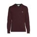 Lacoste Herentrui Katoen - O-hals - Diep Donkerrood - Maat XL