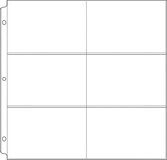 We R Memory Keepers Pagina beschermers - 3-Ring - 30,5x30,5cm - 6 hoesjes