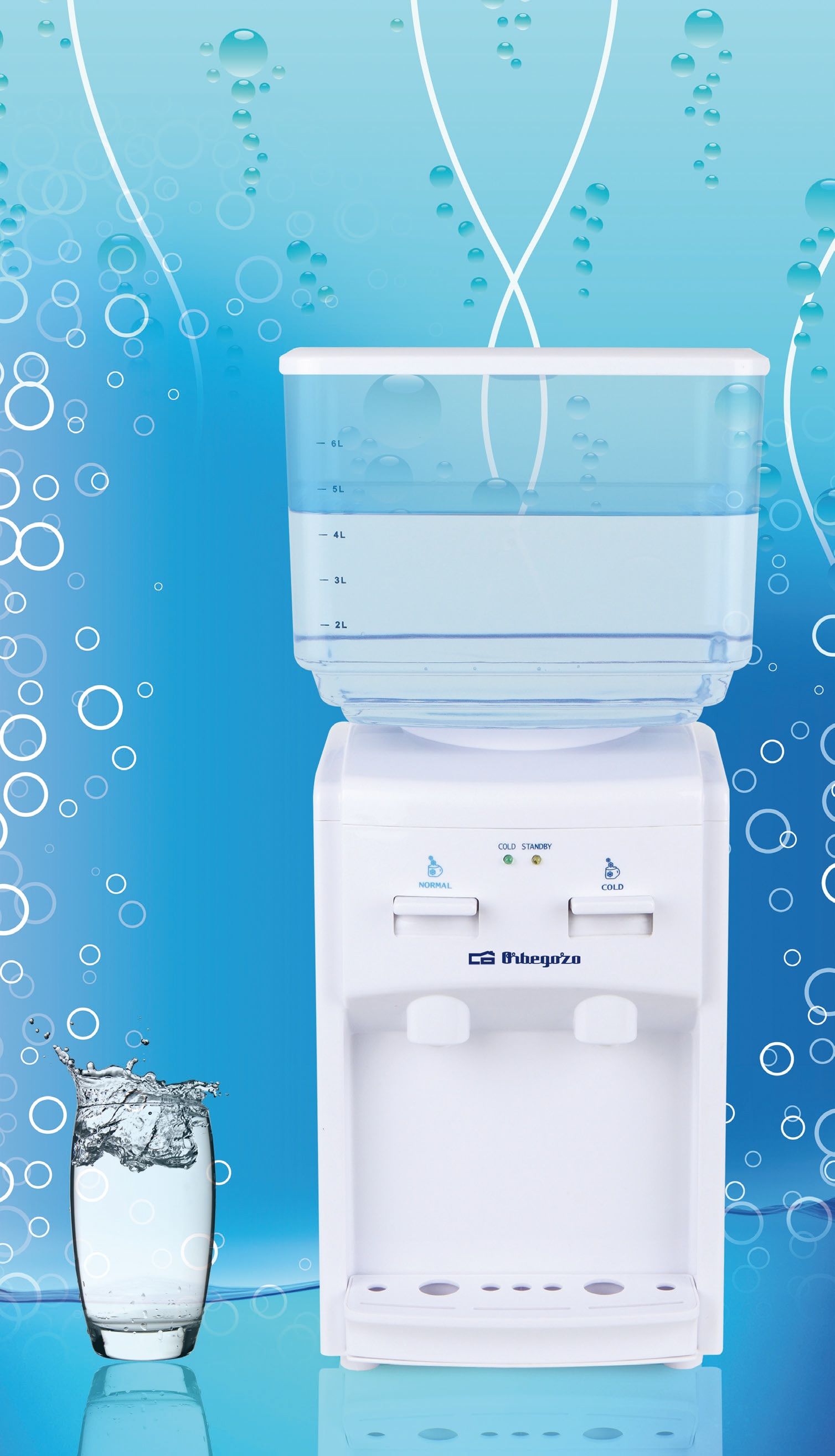 Orbegozo DA 5525 Water Dispenser - White