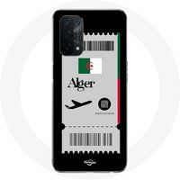 Maniacase Hoesje voor Oppo A54 5G Air ticket Algerije