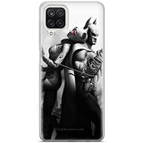 ERT GROUP mobiel telefoonhoesje voor Samsung A12 / M12 origineel en officieel erkend DC patroon Batman 011