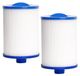 Merkloos Whirlpool 2 Stuks Vervangende Spa Filters