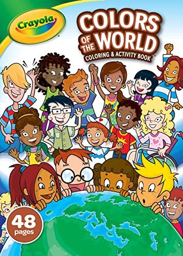 Crayola 921373.012 Wereld Kleurboek - Multi