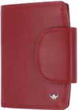 Golden Head Leren portemonnee Polo RFID Protect Kombischeintasche mit Riegel 1439 Rot donkerrood