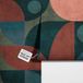 New Walls Behang abstracte motieven roze rood blauw woonkamer, keuken, slaapkamer vliesbehang | 1,59 x 2,80 m