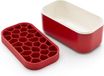 Merkloos Support de glaçons avec une capacité de 1800 ml pour une présentation élégante de la glace - Rouge, Noir