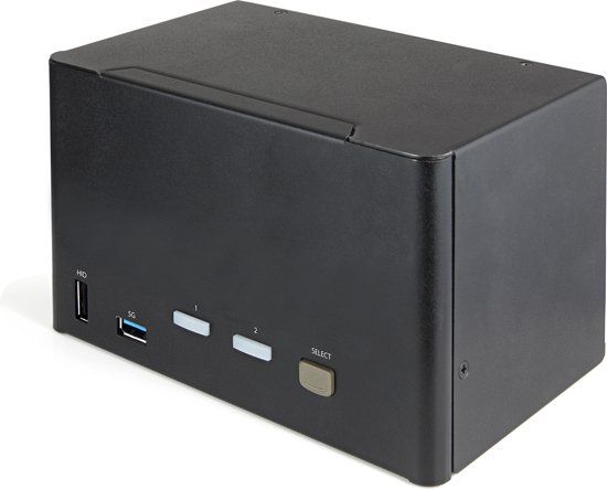 StarTech 2-Port Quad Monitor DisplayPort KVM Switch