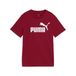 PUMA ESS No. 1-logo T-shirt voor jongeren 176, Garnet Glow Red