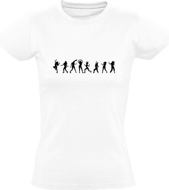 Sol's Dans Dames T-shirt - Wit - 2XL