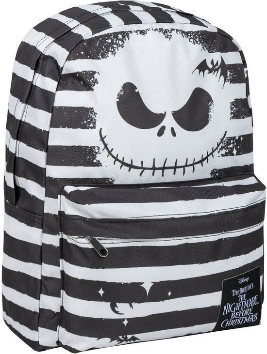 Casual Rugtas The Nightmare Before Christmas Zwart 32 x 4 x 42 cm