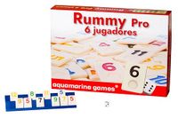 Aquamarine Games Rummy gezelschapsspel 6 spelers