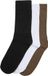 Urban Classics Daily 3Pack Sokken - 43/46 - Multicolours