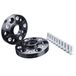 H&R B80757251 DRA Spoorverbredingsset 80 mm per as gatcirkel 5x120 middencentrering 72,5 mm systeem M14x1,5-BMW-zwart