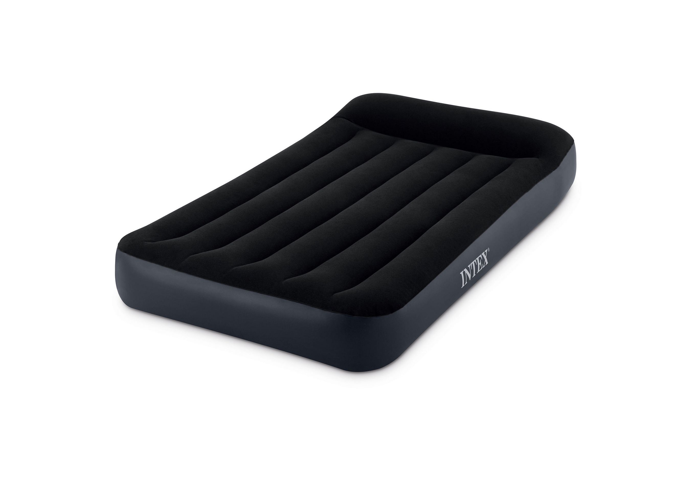 Intex DuraBeam Pillow Rest Classic Twin Airbed - Single - Black