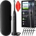 Philips Sonicare HX7101/01, zwarte elektrische tandenborstel + etui + accessoires