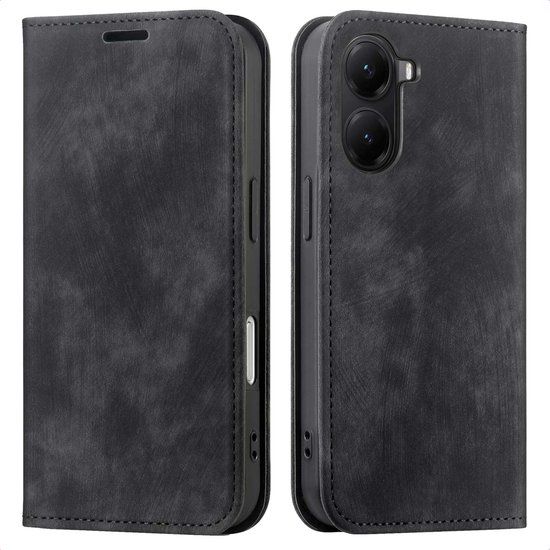 imoshion Hoesje - Geschikt voor Xiaomi Poco X7 Pro - Slim Bookcase - Zwart