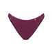Beachlife Bright Plum High Waist Bottom Dames