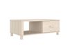Maison Exclusive Dressoir HAMAR miel brun 100x55x35 cm pin massif