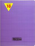 Calligraphe Clairefontaine Calligraphe 18107Cpack Pak met 10 Geniete Schriften Paars