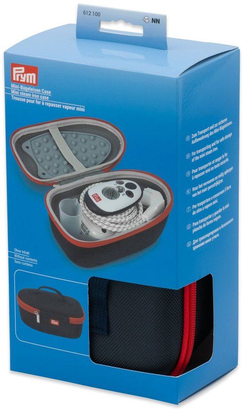 Prym Persstrijkijzer mini etui - zwart