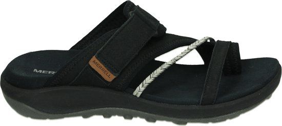 Merrell J006404 TERRAN 4 - Dames slippers - Zwart - Maat 39