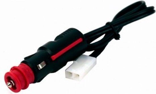 Optimate Auto/DIN Aansluiting - 30 cm - Zwart