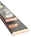OEM Koperen staaf, verzinkt, type T2, 6x40x1000 mm