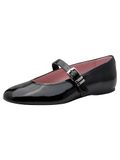 Tamaris - Dames - Ballerinas - Zwart - Maat 41