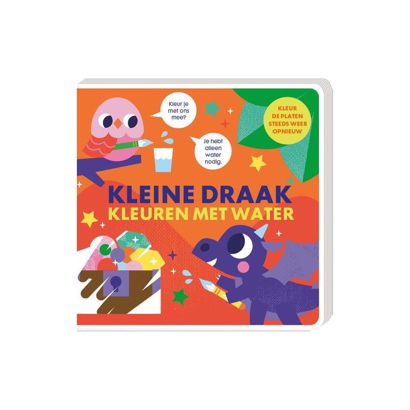 Image Books Kleuren Met Water - Kleine Draak