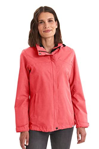 killtec Women's Functional Jacket with Detachable Hood - Inkele, Fuchsia, 50, 24073-000