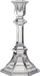 Hortus Jolipa Kandelaar klassiek glas transparant l 10x11x20 cm