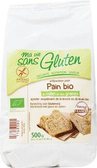 Ma Vie Sans Broodmeel met gierst en zaden bio - glutenvrij 500g