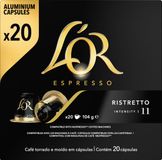 L'or Douwe Egberts L'OR Espresso Ristretto Koffiecups - 20 stuks - Smaaksterkte 11
