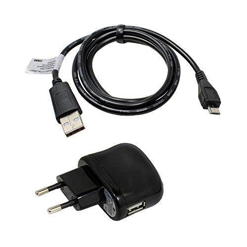 Mobile-Laden Oplaadset compatibel met Denver ACT-1303, USB-kabel, USB-oplader, 2000mA