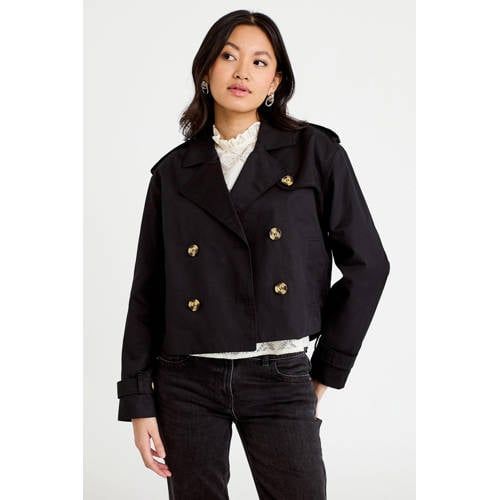 Cache Cache Zwarte Trenchcoat