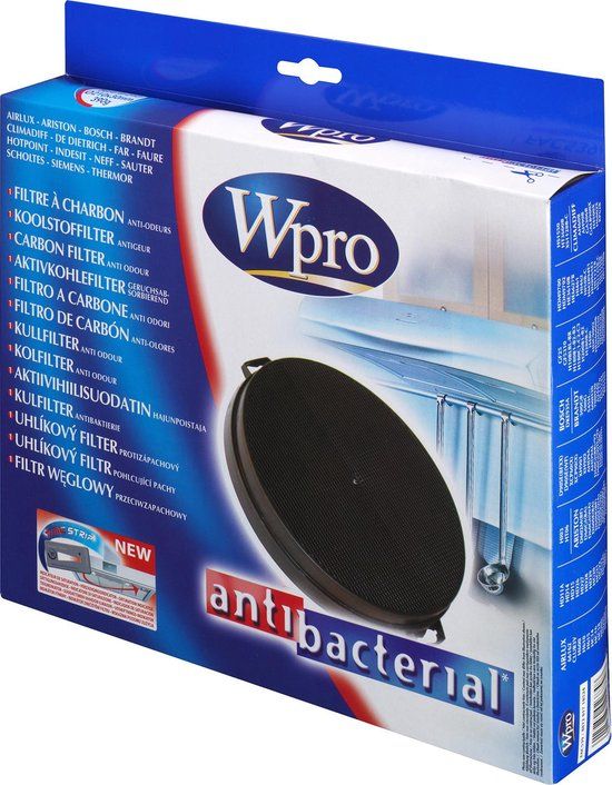 WPRO Koolstoffilter CHF210/1 - Zwart - 1 stuk(s)
