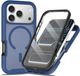 Selected by GSMpunt.nl Apple iPhone 17 Pro Max Hoesje Full Protect 360° Cover met MagSafe Matte Blauw