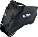 OXFORD Motorcycle Protex Stretch Motorcycle Cover voor drie wielfietsen - Zwart, Medium