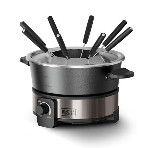 BLACK+DECKER BXFC1000E Elektrische Fondueset