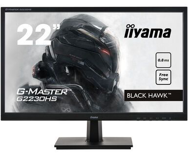 iiyama G-MASTER G2230HS-B1 - 21.5 inch - Full HD Gaming Monitor - 75Hz - TN Panel