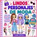 Lindos Personajes de Moda: Aprende a Dibujar Niñas Adorables con Atuendos a la Moda con Lecciones Fáciles Paso a Paso y Páginas de Práctica