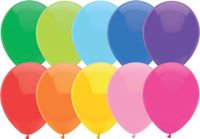 Haza Ballonnen - Gekleurd - 250 stuks - Latex - Party Versiering - 30 cm