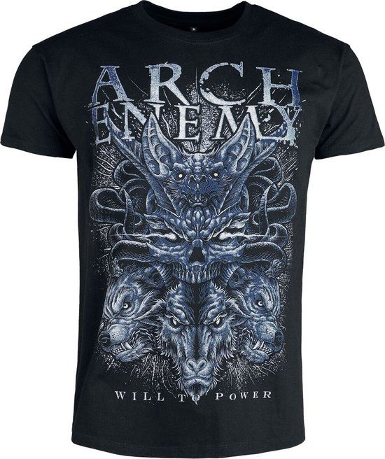 Arch Enemy Will To Power Heren T-shirt - zwart - S