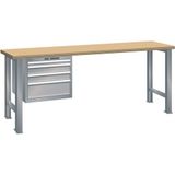 Lista Werkbank 27x36E 4 laden - hoogte 840 mm