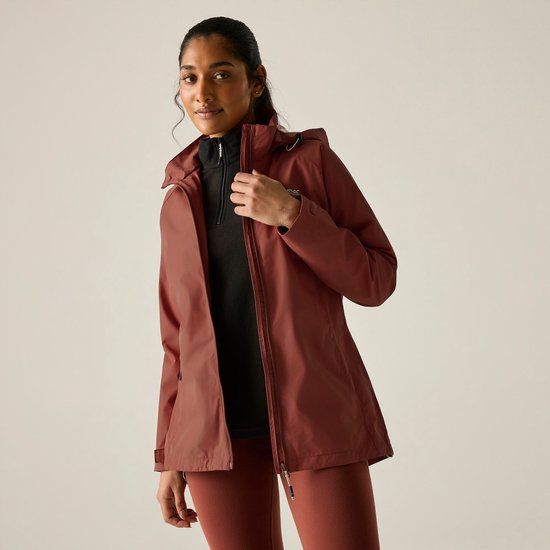 Regatta Daysha II waterdichte shelljas voor dames, rood, maat 48