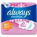 Always Procter & Gamble Always Sensitive Maandverband Met Vleugels Zeer Zacht Daggebruik