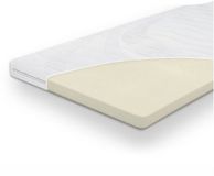 Droommatras Topdekmatras traagschuim Sezar 70x200 dikte 6 cm